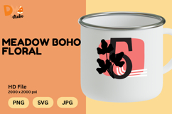 Meadow Boho Floral Monogram Product Image 1