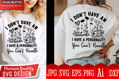 Sarcastic SVG Bundle,Funny SVG Bundle,Sarcastic Sublimation Product Image 5