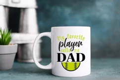 Softball dad svg, softball shirt svg, softball svg Product Image 4