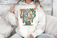 Tropic Like It's Hot PNG, Retro Summer Boombox Sublimation Product Image 5