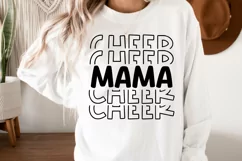 Cheer Mama svg, Cheer Mom svg, Mom Life svg Product Image 2