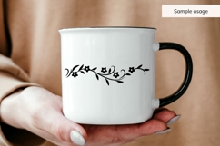 Elegant Floral Border SVG Product Image 5