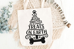 Treats On Earth Svg, Christmas Dog Svg, Holiday Treats Svg. Product Image 6