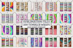 20oz Mama Tumbler Skinny Straight Sublimation files Product Image 1