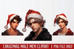 Christmas Male Clipart Men Sublimation Product Image 1
