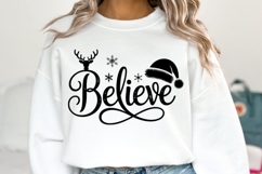 Believe Svg | Christmas svg | Shirt Svg Product Image 5
