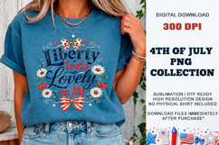 Liberty Looks Lovely on Me PNG | Patriotic DTF Product Image 5