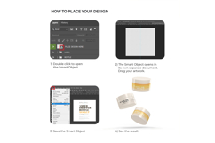 Plastic Cream Jars - PSD Mockup Product Image 5