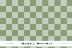 Thankful Vibes Checkered Digital Pattern Product Image 7