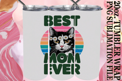 Magical Nights 20oz tumbler wrap, Cat Lover Product Image 1