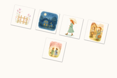 Anne of Green Gables Watercolor Clipart, Anne Shirley Product Image 5