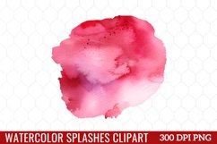 Watercolor Splash Clipart Bundle Product Image 6