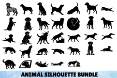 449 Animal Silhouette Stencil Bundle SVG, Celtic, Floral Product Image 5