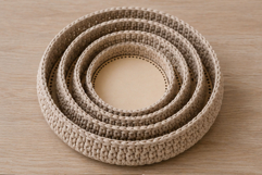 Big bundle of 10 round basket base set download files 6-23 Product Image 5