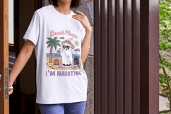 Retro Summerween T-shirt Bundle PNG 300 DPI Product Image 5