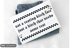 Needs Some Rest PNG | Funny Sarcastic PNG Product Image 2