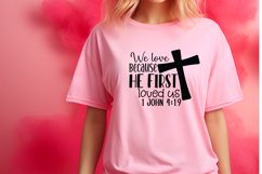 Christian Valentines SVG Bundle, Valentine&#039;s Day SVG Product Image 4