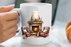 Cozy Christmas Home Clipart Sublimation Product Image 5