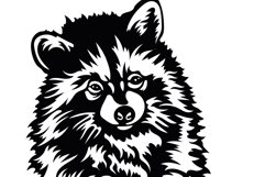 Raccoon Svg/Png/Jpg/Ai/Vector animal/Pet/Cute animal Svg Product Image 6