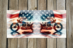 Motorcycle patriot | 4 bike Mug sublimation designs PL Product Image 5