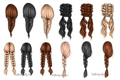 Natural Hair Woman Clipart Product Image 5