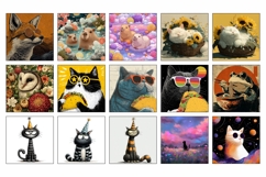 Cartoon Animals Pillow Designs, Kids Pillow Bundle Product Image 5