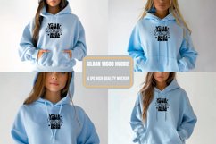Gildan 18500 Hoodie Mockups, G185 Hoodie Sleeve Mockup Product Image 1