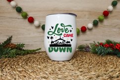 Love came down SVG, Christmas SVG Product Image 4