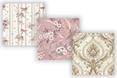 Balletcore Digital Paper Pack, Soft Feminine Floral Seamless Product Image 5