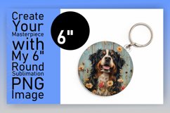 Sweet Canine Sublimation Circle Keychain Kit Product Image 1