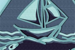 Boat 3D multilayer SVG/ Boat 3D mandala/ Boat paper cut Product Image 6