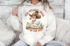 The Wildest Grad In The West PNG, Graduation Sublimation Product Image 5