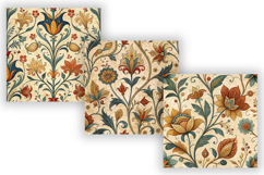 Medieval Seamless Digital Paper Pack, Vintage Heraldic Product Image 5