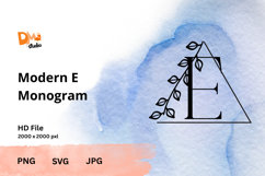 Modern Monogram Product Image 1