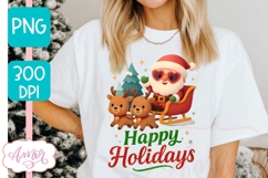 Cute Christmas PNG sublimation, Festive sublimation BUNDLE Product Image 4
