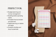 Money Saving Challenge Printable Budget Savings PDF Product Image 5