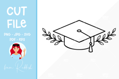 Education floral svg Cut File Product Image 1