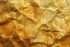 Antique Gold Parchment Paper Texture with Aged Cracks Product Image 1