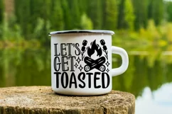 Let's Get Toasted Svg, camping life Svg, Camper Life Svg. Product Image 6