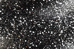 Multitude of shiny silver and white glitter particles Product Image 1