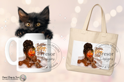 Bubbles Bling &amp; Bliss PNG Glam Girl Sublimation Product Image 6