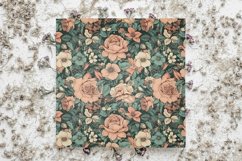 Vintage Spring Flowers Seamless Digital Paper Product Image 5