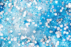 Blue Silver Glitter Bokeh Sparkle Background JPG Product Image 1