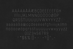 Cult VP Modern Minimal Headline Sans Serif Font Product Image 5