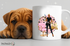 Girl Boss Hairstylist PNG Black Woman Salon Sublimation PNG Product Image 7