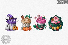 Hallothanksmas PNG, Hallothanksmas Coffee Sublimation Product Image 1