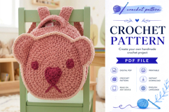 Bear Backpack Crochet Pattern PDF Product Image 4