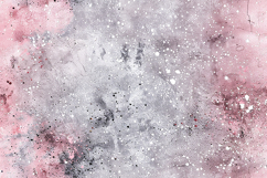 Pink Gray Watercolor Splatter Texture Background Product Image 1
