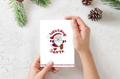 Welcome Santa, Christmas Wreath with Santa Product Image 5