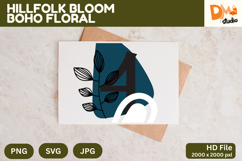 Hillfolk Bloom Boho Floral Monogram Product Image 1